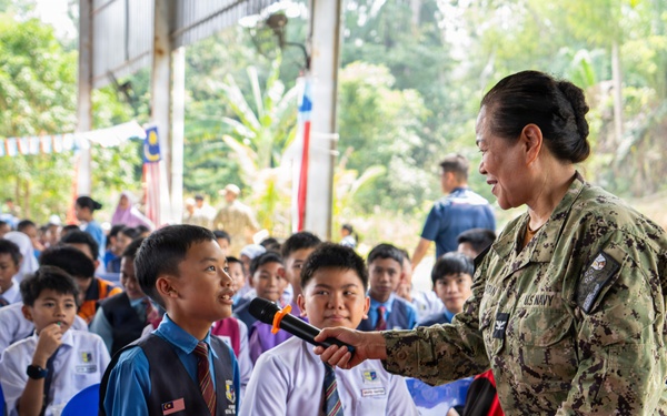 Pacific Partnership 2026 holds a community health engagement at the Tombovo Penampang Primary School in Kota Kinabalu, Malaysia