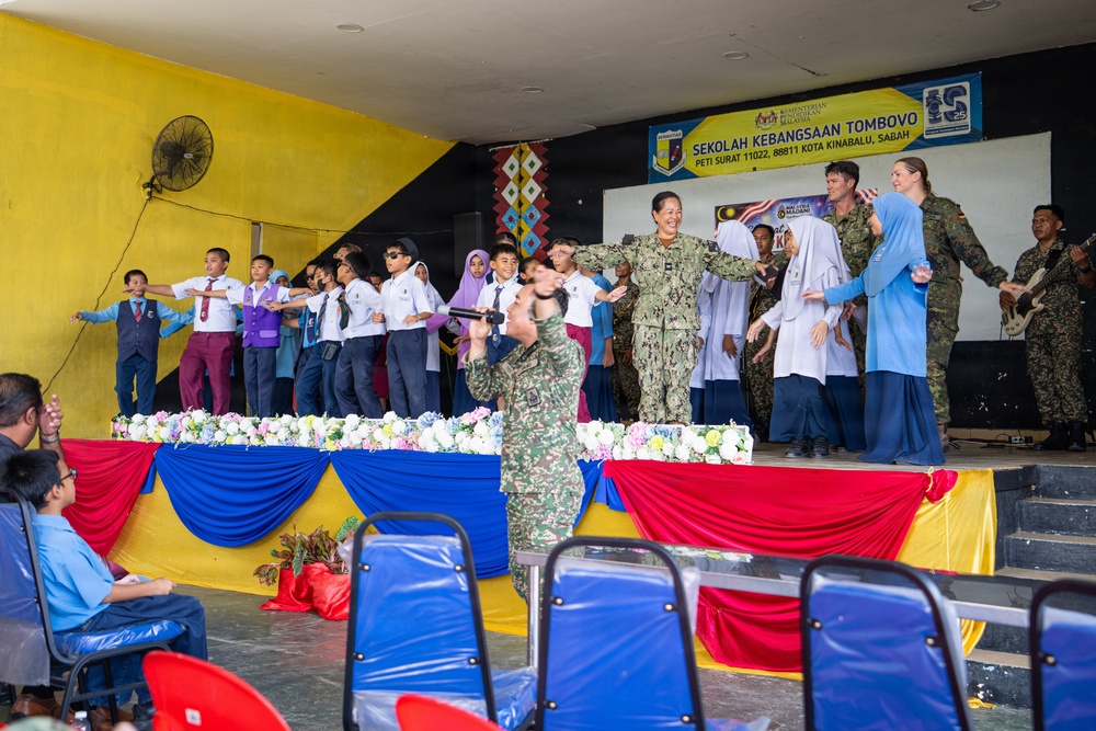Pacific Partnership 2026 holds a community health engagement at the Tombovo Penampang Primary School in Kota Kinabalu, Malaysia