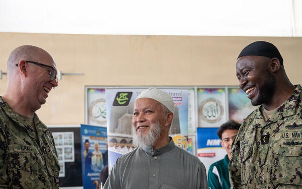 Pacific Partnership 2026 conducts a faith-based host nation outreach engagement event at the Masjid Bandaraya in Kota Kinabalu, Malaysia