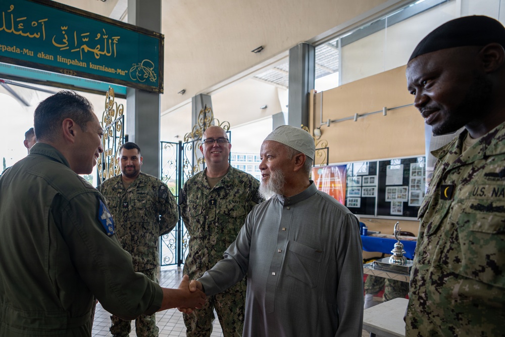 Pacific Partnership 2026 conducts a faith-based host nation outreach engagement event at the Masjid Bandaraya in Kota Kinabalu, Malaysia