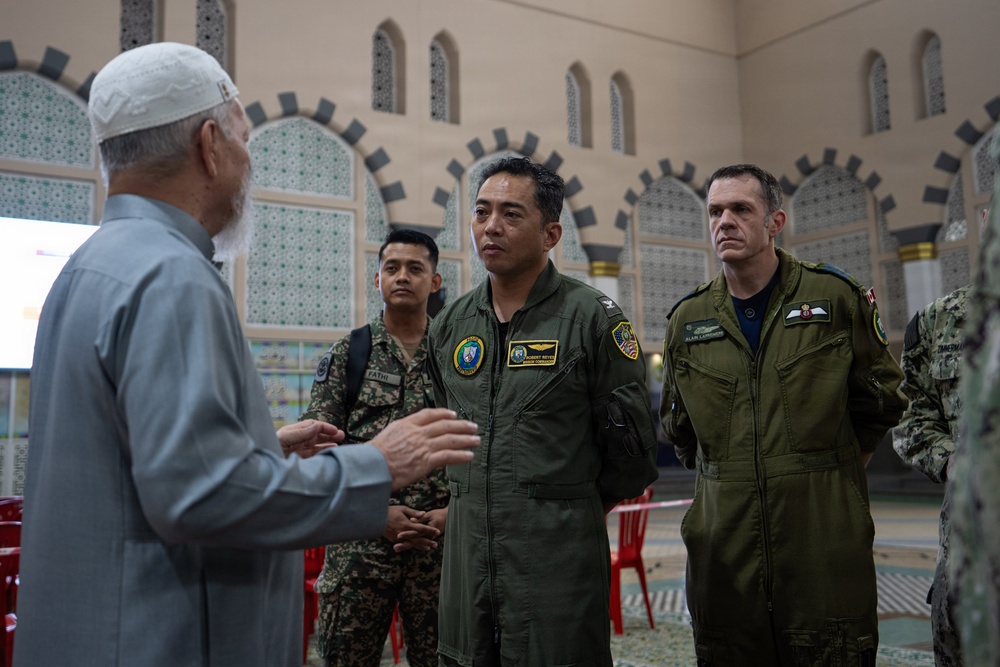 Pacific Partnership 2026 conducts a faith-based host nation outreach engagement event at the Masjid Bandaraya in Kota Kinabalu, Malaysia