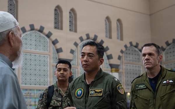 Pacific Partnership 2026 conducts a faith-based host nation outreach engagement event at the Masjid Bandaraya in Kota Kinabalu, Malaysia