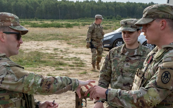 109th Military Police Battalion sharpens readiness during range qualifications in Poland