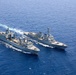 USS Lassen Refuels With Spanish Navy Oiler Prior to FLEETEX 250