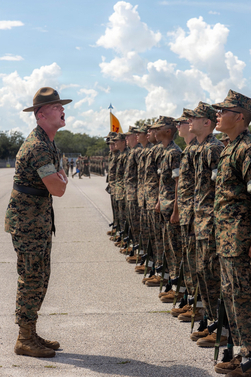 India Company Drill Practice