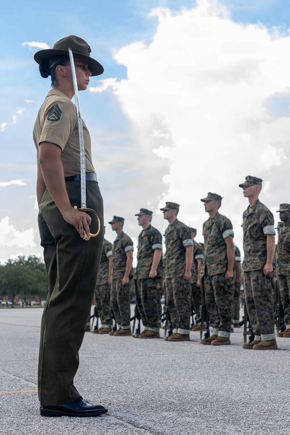 India Company Drill Practice