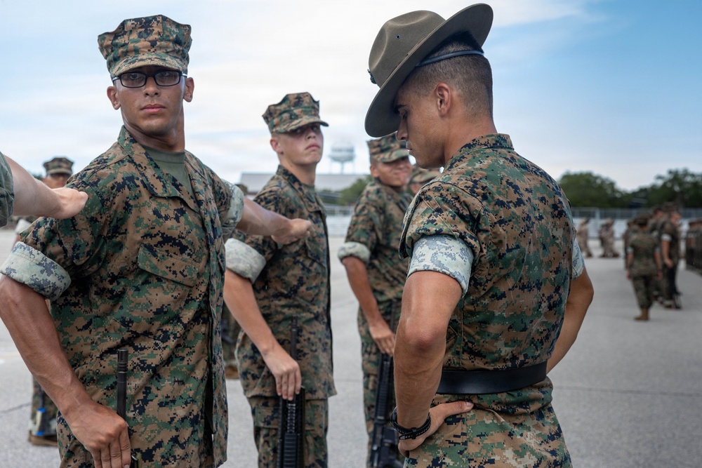 India Company Drill Practice