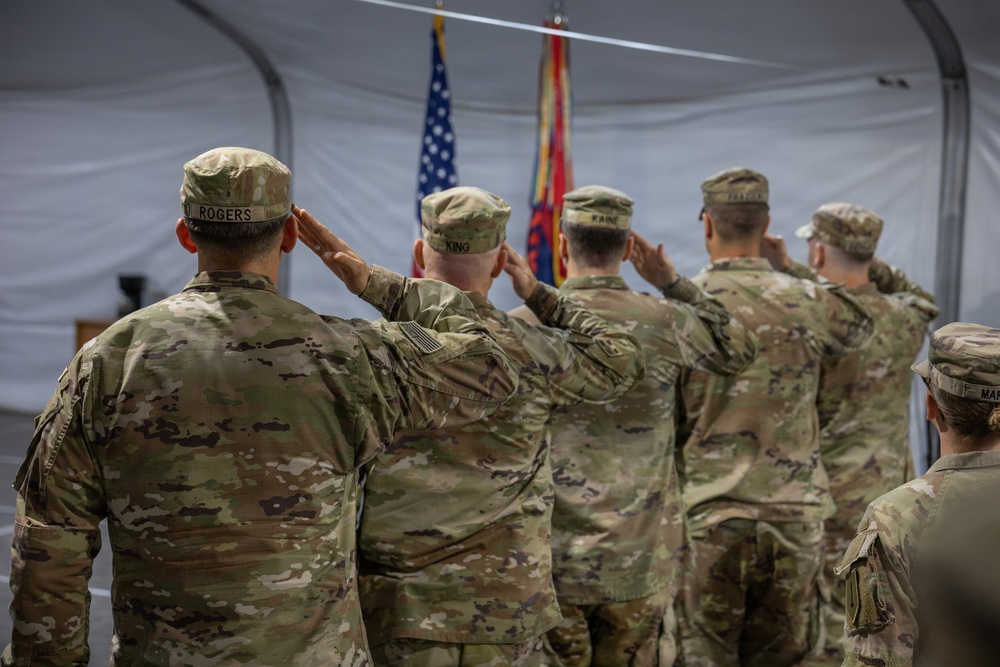 Headquarters &amp; Support Company Assumption of Command Sept. 14, 2026