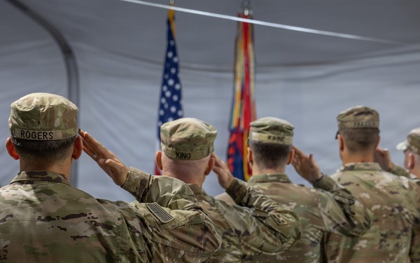 Headquarters &amp; Support Company Assumption of Command Sept. 14, 2026