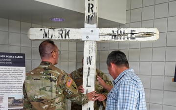 Ramadi Cross Unveiling Ceremony