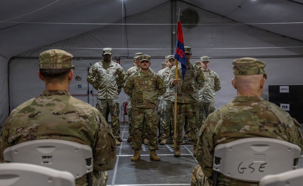 Headquarters &amp; Support Company Assumption of Command Sept. 14, 2026