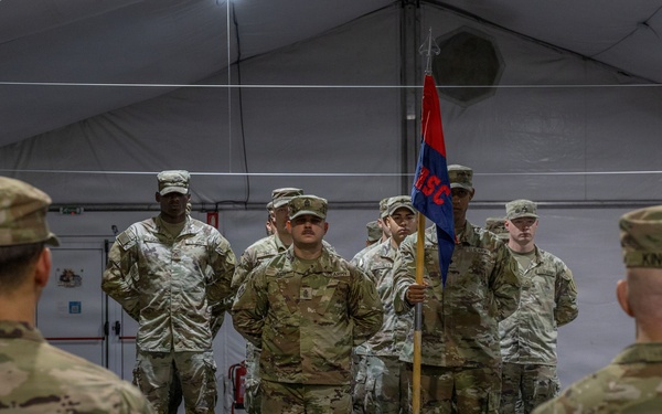 Headquarters &amp; Support Company Assumption of Command Sept. 14, 2026