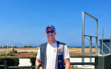 On Target: Sailor Strengthens Host-Nation Bonds in Crete Clay Tournament