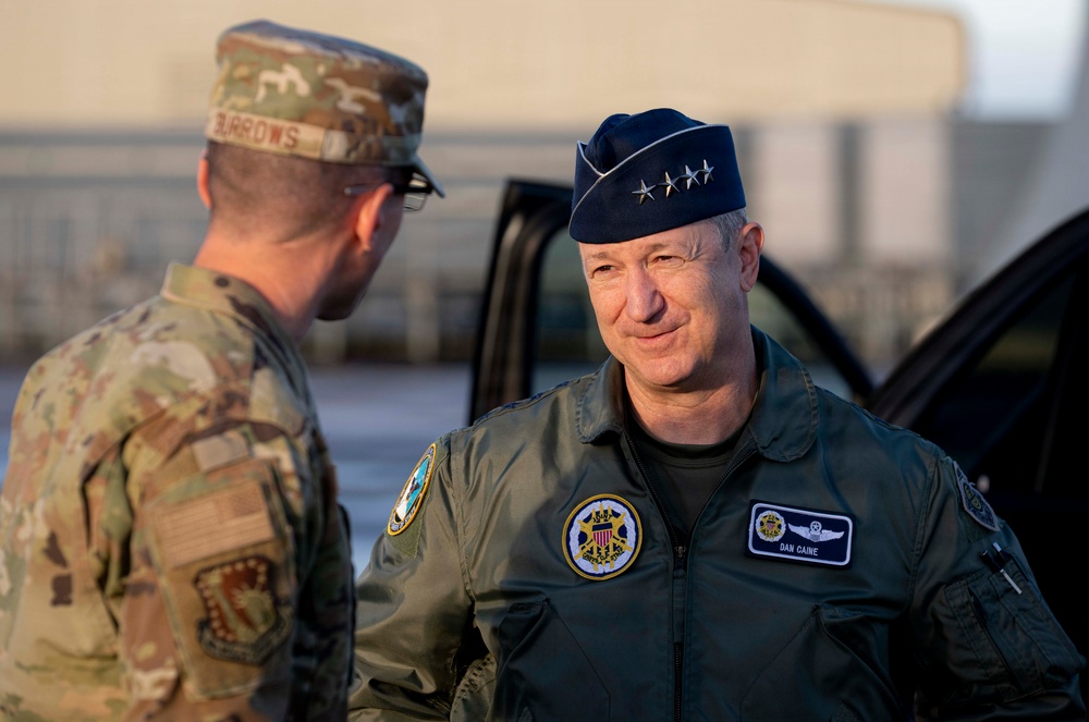 CJCS Arrives to RAF Lakenheath