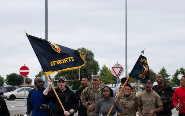9/11 Memorial Ceremony at Chievres Air Base