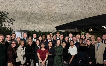 Leadership Connect: Team Mildenhall tours Tower of London