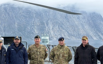 Distinguished Visitor Day Highlighted During Operation NANOOK TUUGALIK