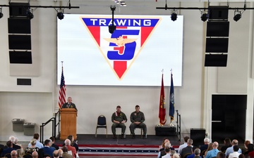 Training Air Wing Five Holds Change of Command