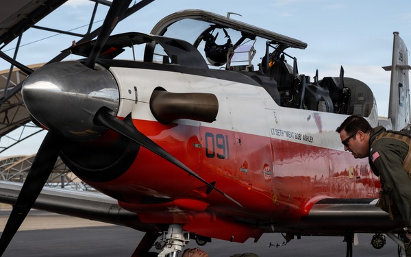 Flight Line Operations at Training Air Wing Four (TW-4)