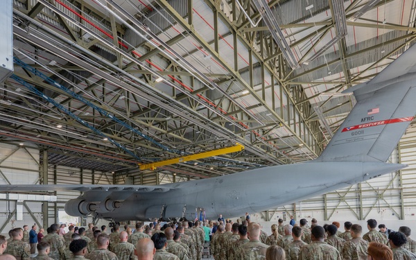 Patriot Wing opens $43 million C-5M inspection hangar