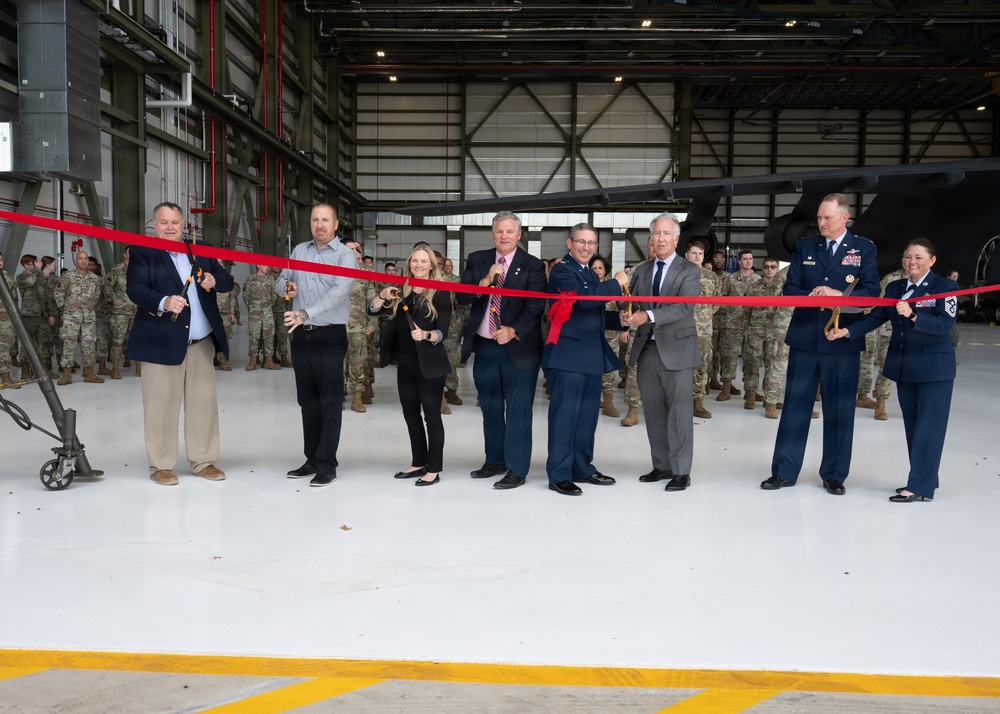 Patriot Wing opens $43 million C-5M inspection hangar