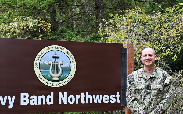 Navy Band Northwest Welcomes Bandmaster Lieutenant Junior Grade Matthew Tremel