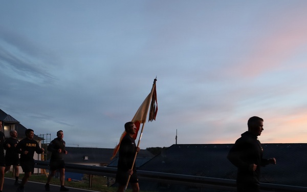Baumholder Formations Rally for Annual 9/11 Remembrance Run