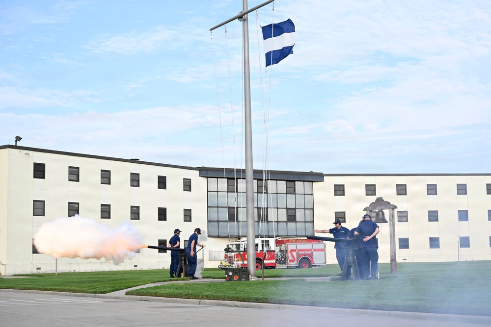 Training Center Cape May 22 Gun Salute
