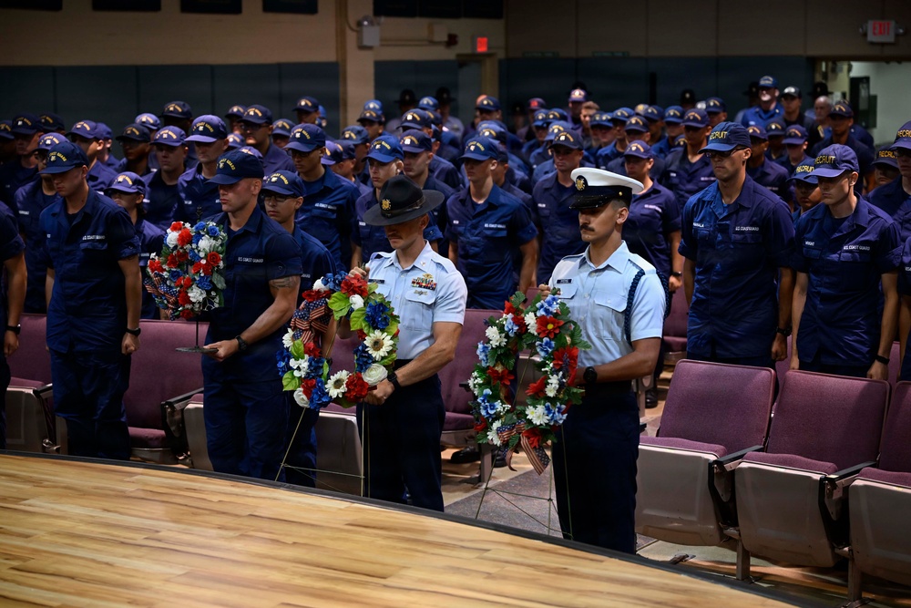 Training Center Cape May 9/11 Memorial Wreath Laying