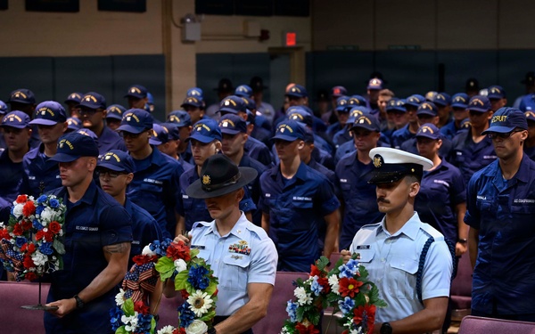 Training Center Cape May 9/11 Memorial Wreath Laying