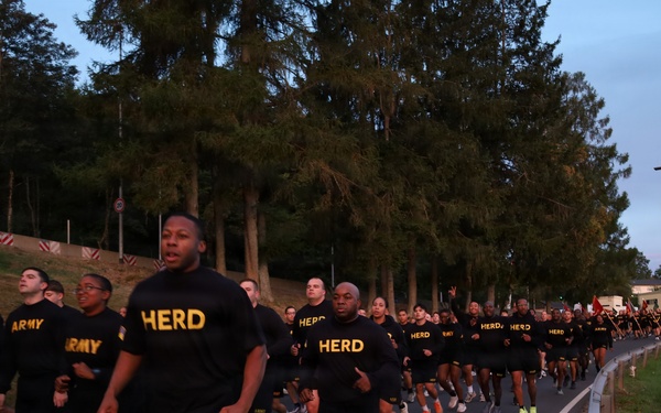 Soldiers, Families, and Allies Unite for 16th Sustainment Brigade 9/11 Memorial Run