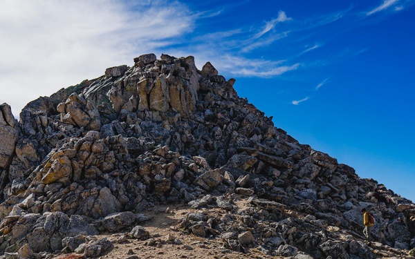 Hiking Trail on Mount Yale