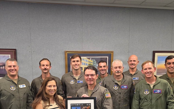 315th OSS Airmen recognized for Artemis II support