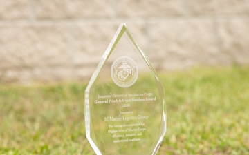 2nd Marine Logistics Group Receives General Friedrich von Steuben Superior Unit Performance Award