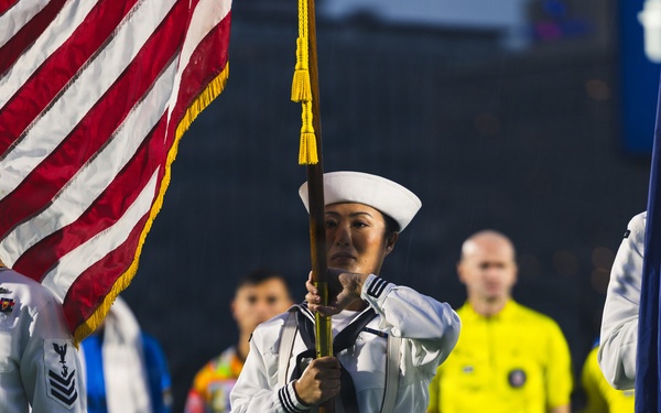 NTAG Pittsburgh Sailors Attend Pittsburgh Riverhounds Game