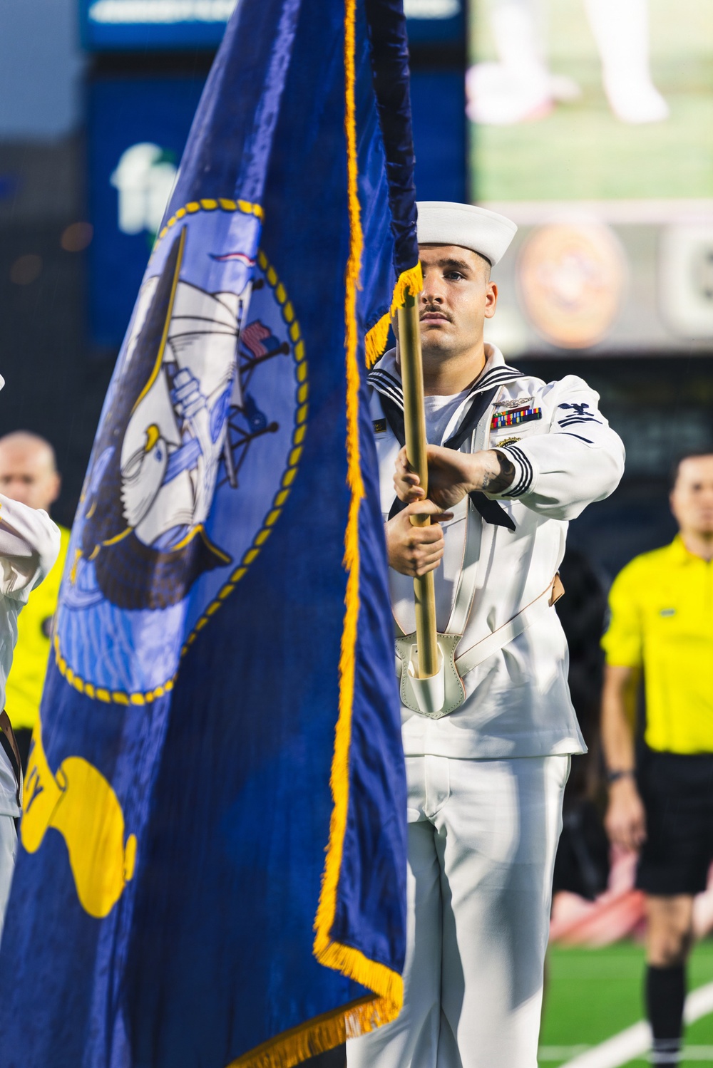 NTAG Pittsburgh Sailors Attend Pittsburgh Riverhounds Game