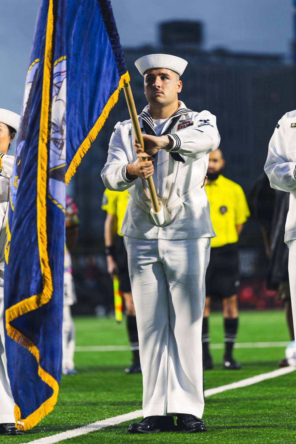 NTAG Pittsburgh Sailors Attend Pittsburgh Riverhounds Game
