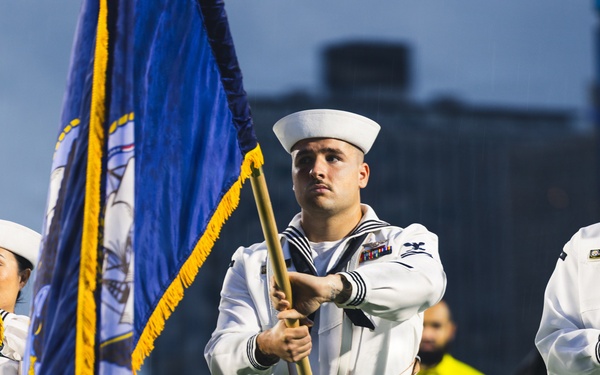 NTAG Pittsburgh Sailors Attend Pittsburgh Riverhounds Game