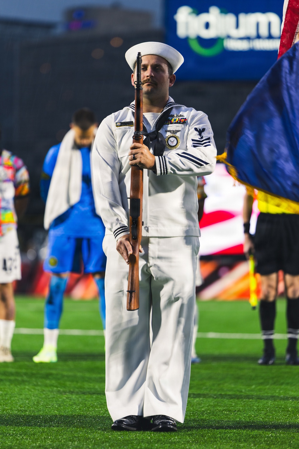 NTAG Pittsburgh Sailors Attend Pittsburgh Riverhounds Game