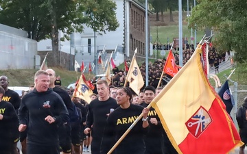 Baumholder Formations Rally for Annual 9/11 Remembrance Run