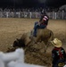 Marine Corps Logistics Base Barstow and U.S. Marine Corps Mounted Color Guard participate in the Barstow Western Roundup