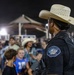Marine Corps Logistics Base Barstow and U.S. Marine Corps Mounted Color Guard participate in the Barstow Western Roundup