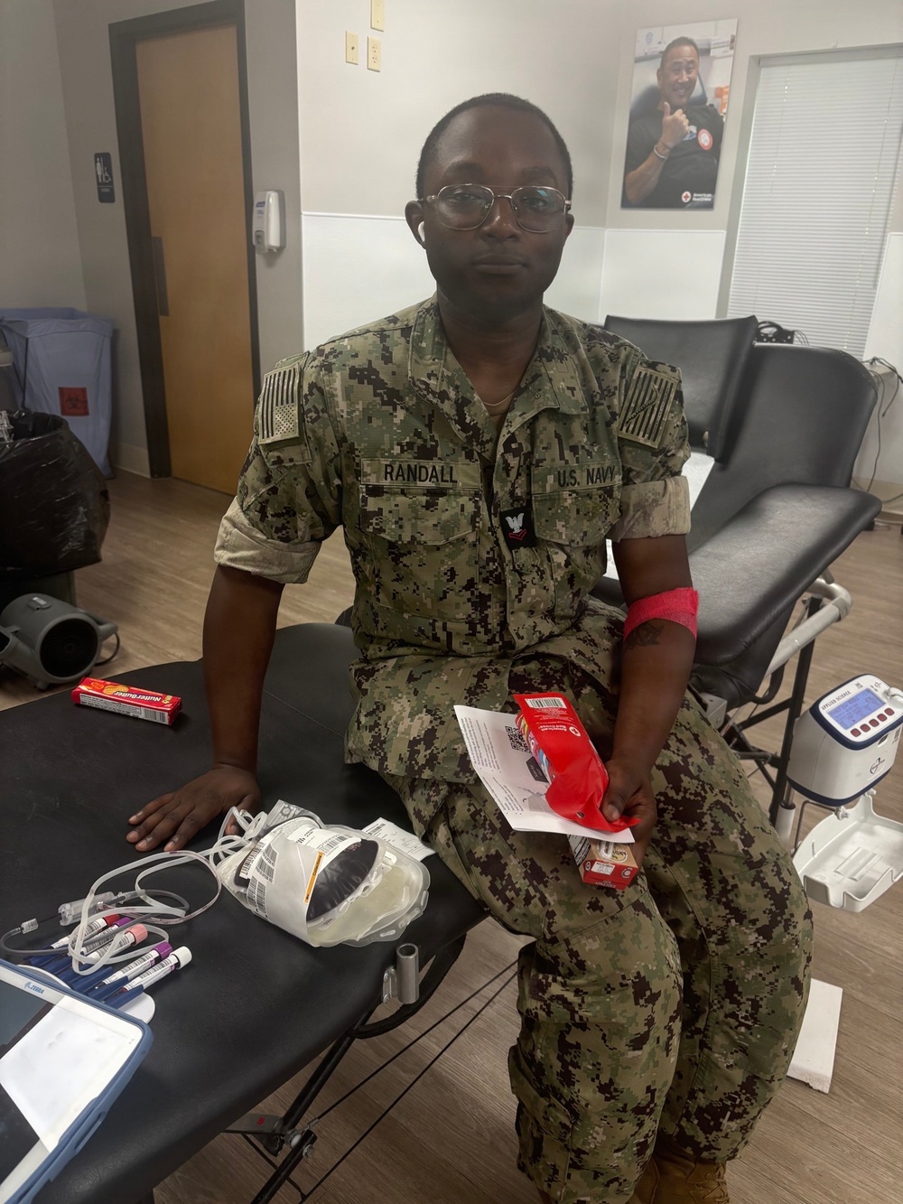 NTAG Mid America Sailors Support National Blood Supply