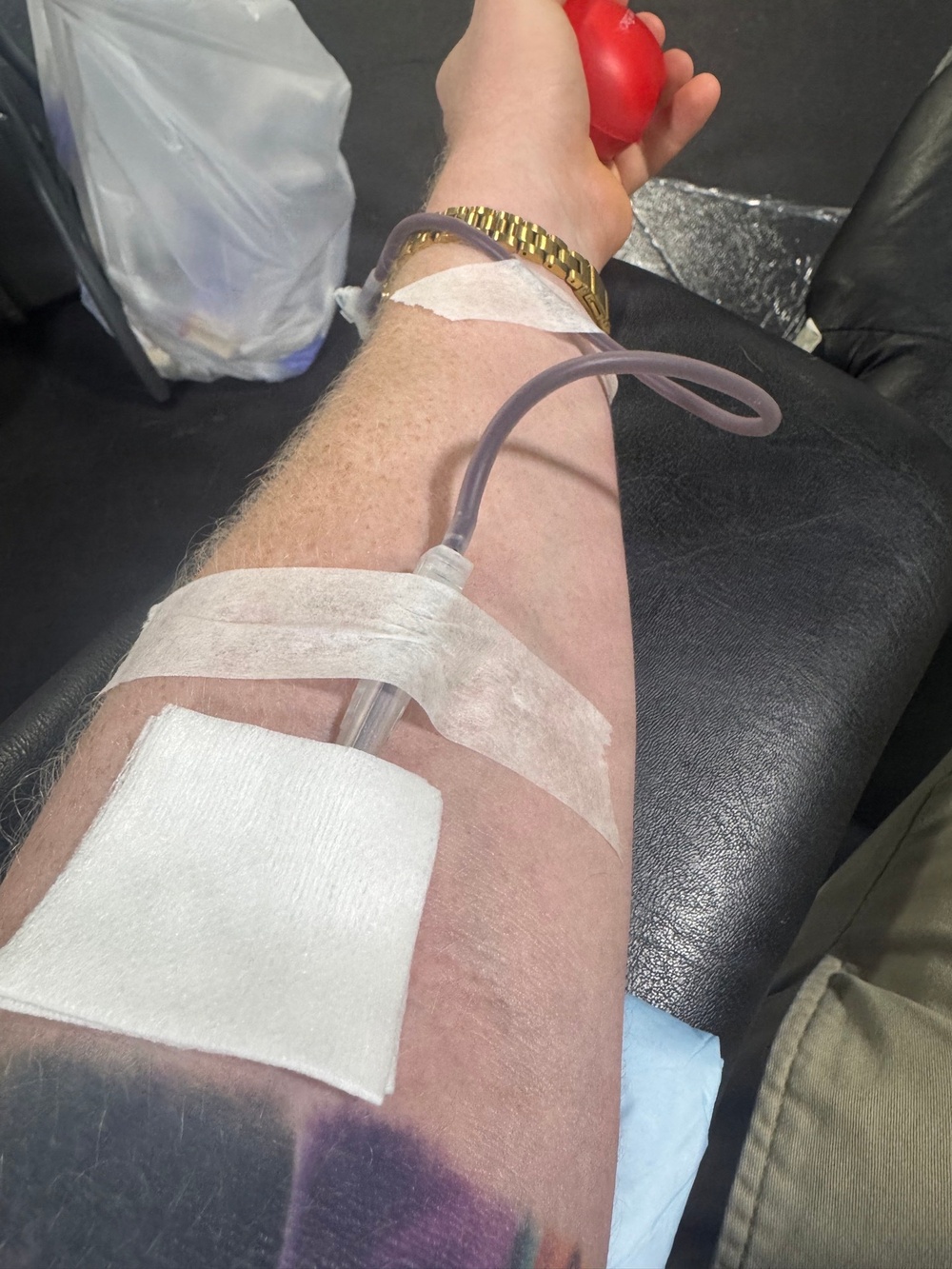 NTAG Mid America Sailors Support National Blood Supply