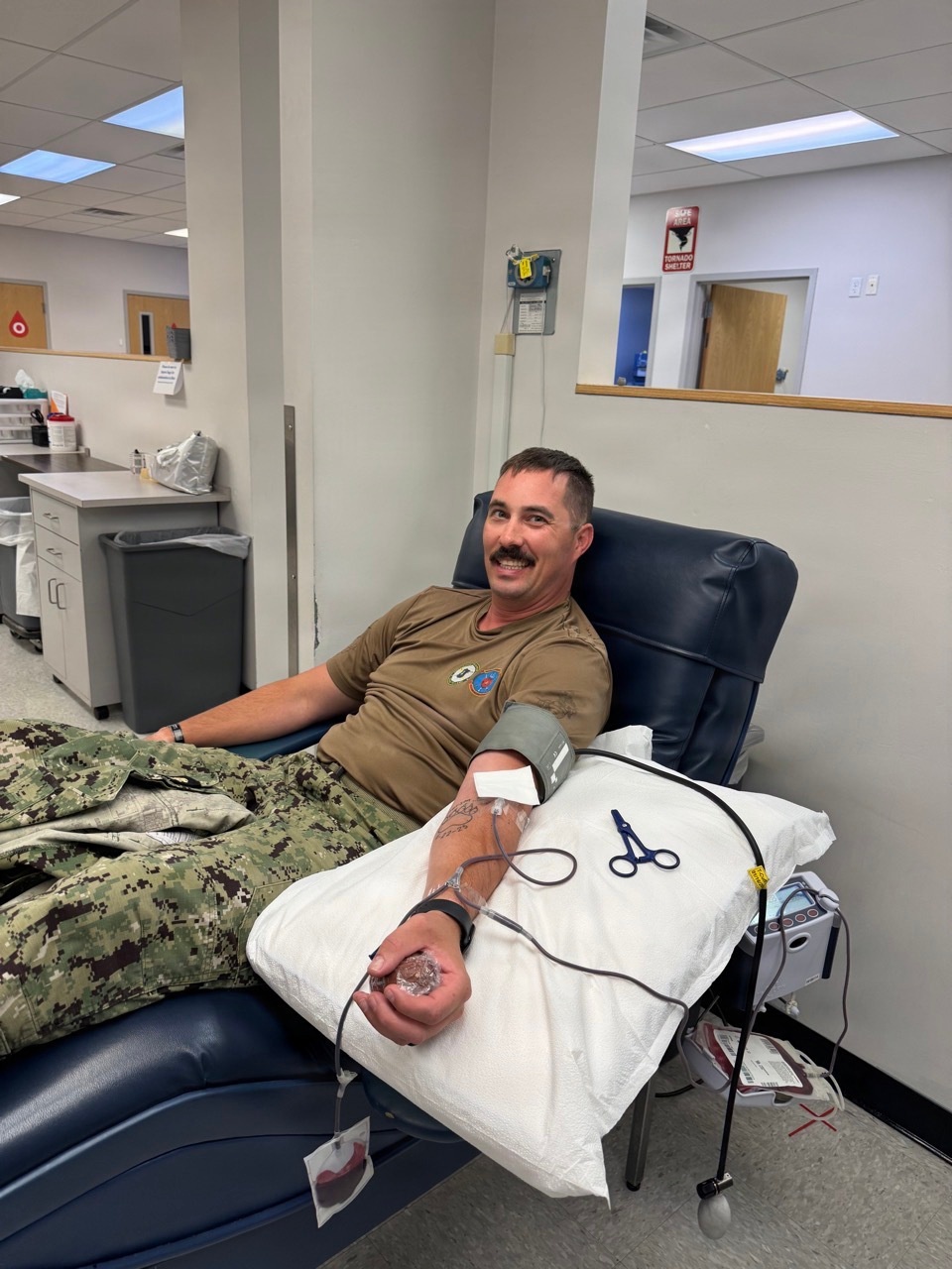 NTAG Mid America Sailors Support National Blood Supply