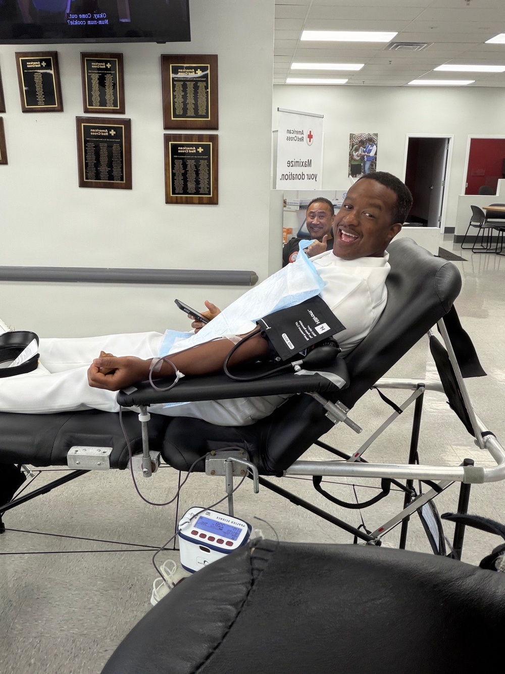 NTAG Mid America Sailors Support National Blood Supply