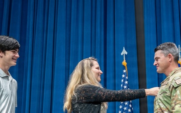 MSgt. Patrick W. Brown promotion