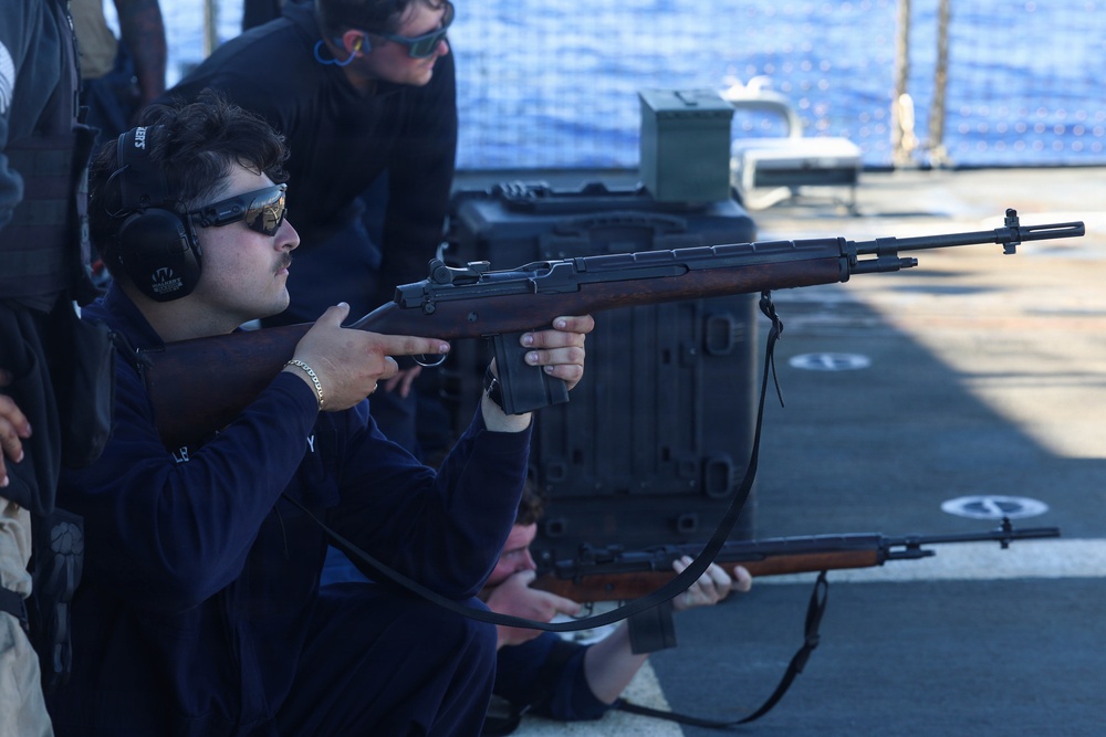 USS Carl M. Levin conducts routine operations