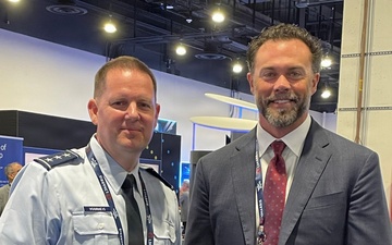 AFLCMC Commander Attends AFA, Tours with USECAF