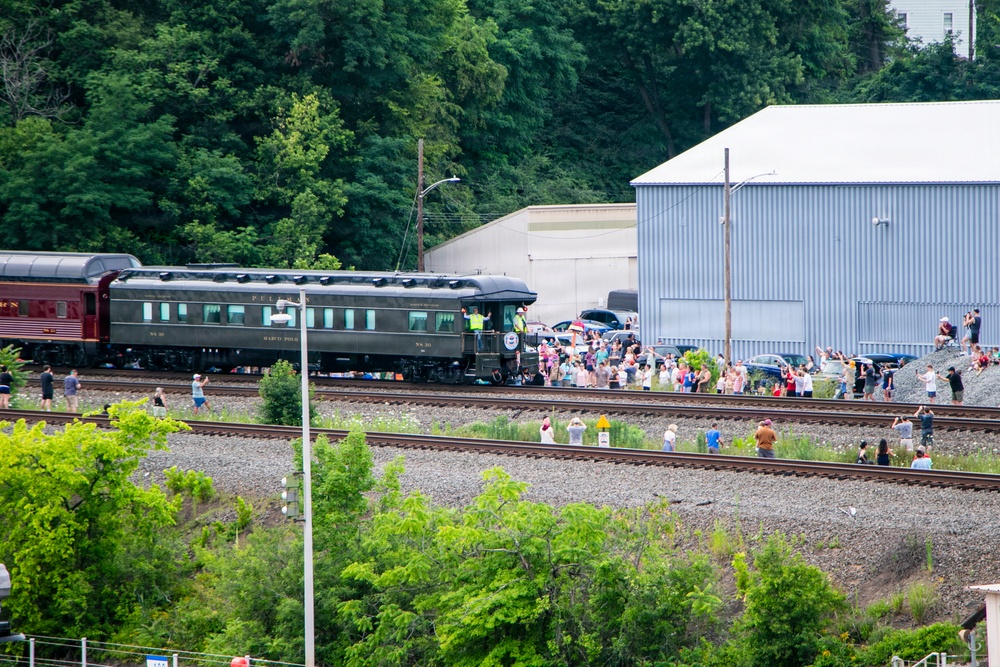 Big Boy No. 4014 at Emsworth Locks and Dams - USACE Pittsburgh District